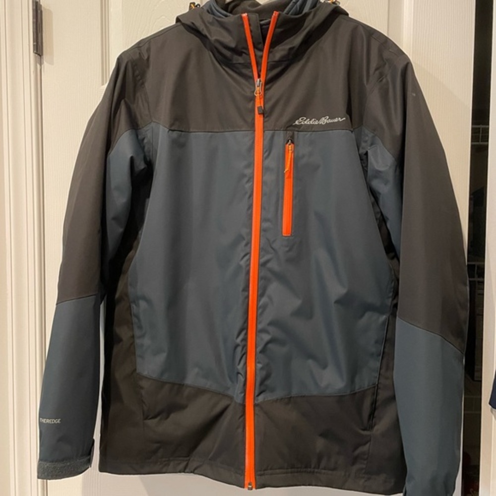 NWOT - Men's Eddie Bauer Microlite Hooded Two-layer Storm Jacket - M